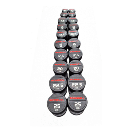 dumbbell set iron bull