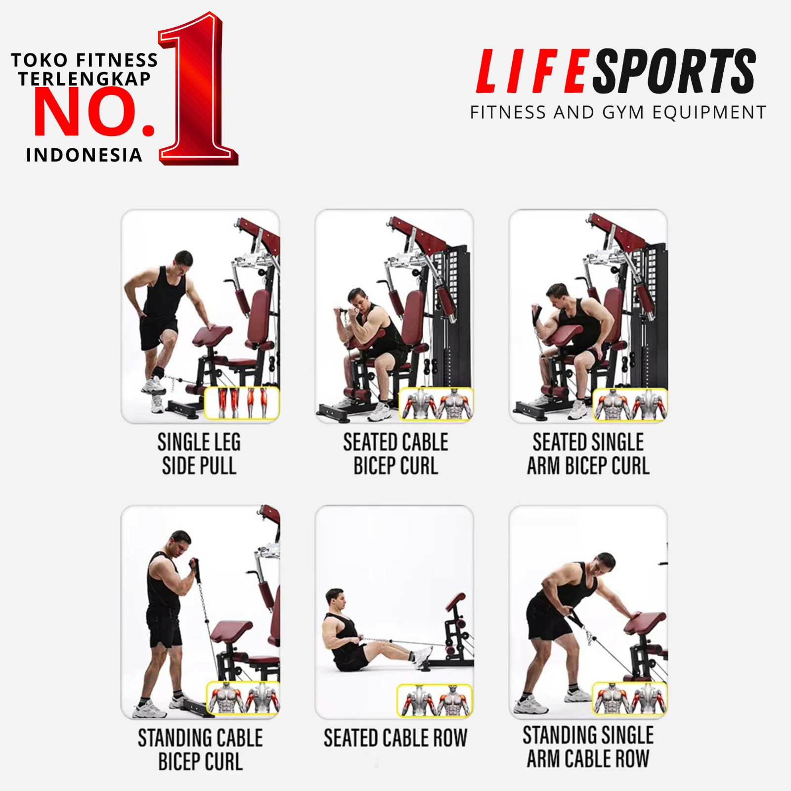 homegym 3 sisi lifesports plus bench ls 1601