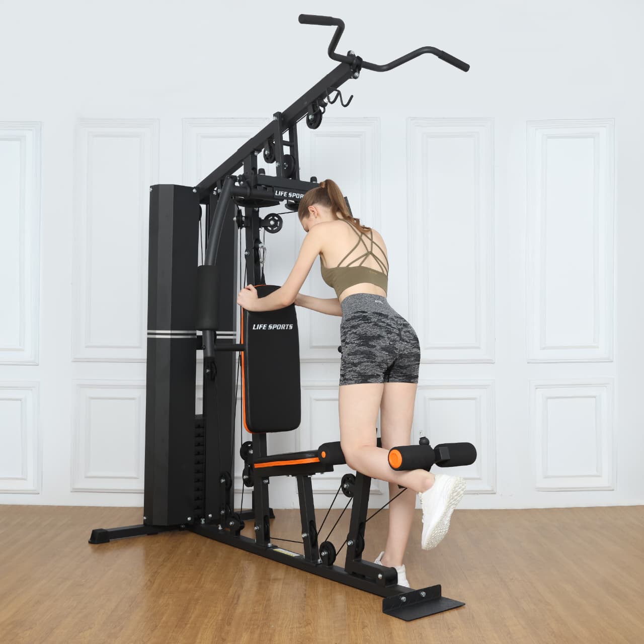 alat fitness home gym 1 sisi leg press ls hg 014