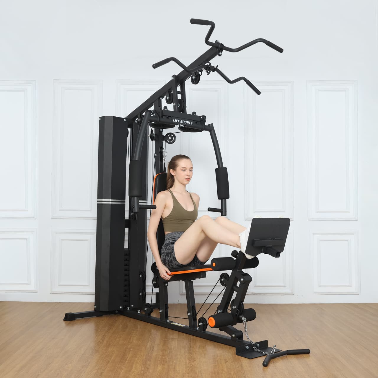 alat fitness home gym 1 sisi leg press ls hg 014