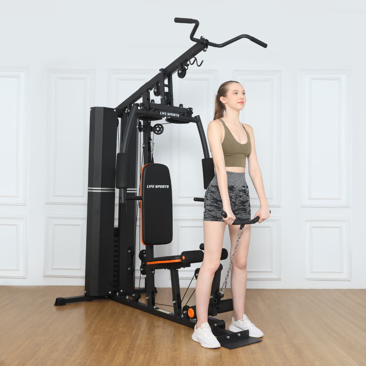 alat fitness home gym 1 sisi leg press ls hg 014