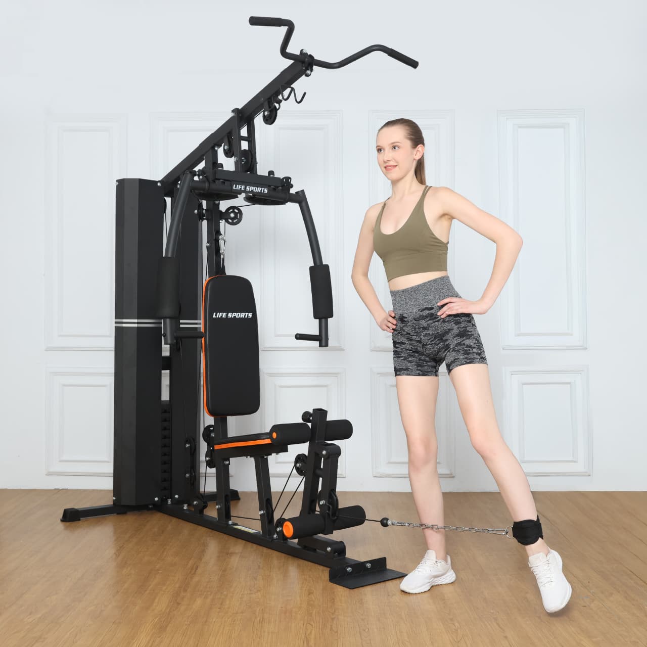 alat fitness home gym 1 sisi leg press ls hg 014