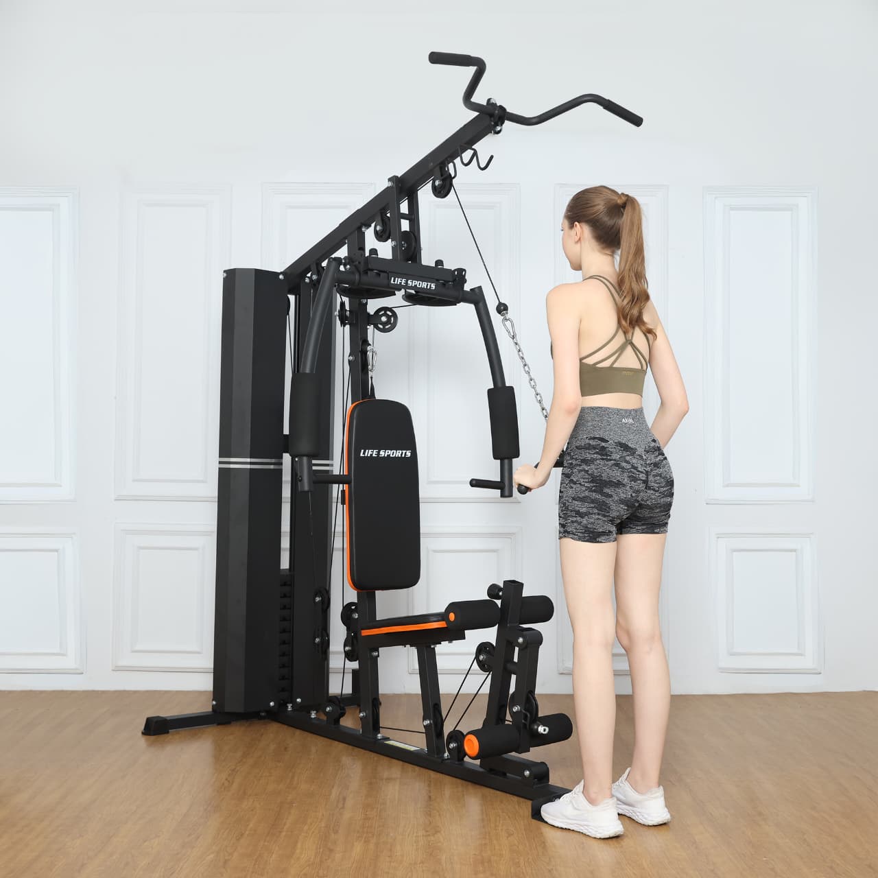 alat fitness home gym 1 sisi leg press ls hg 014