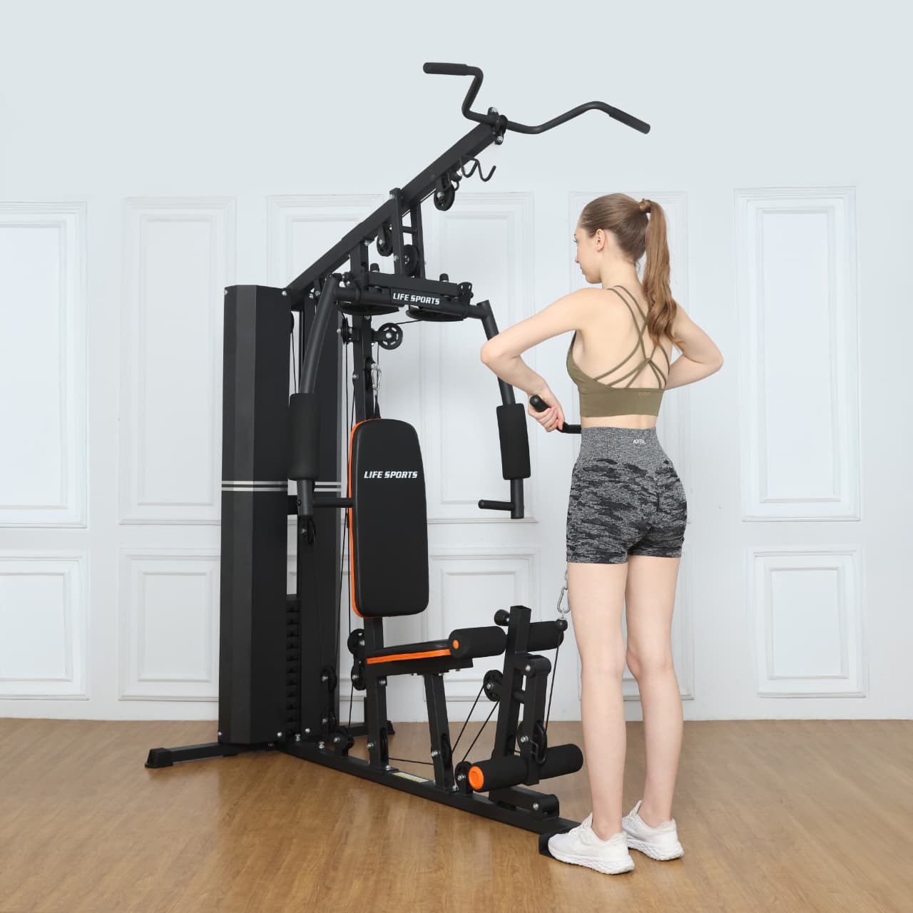 alat fitness home gym 1 sisi leg press ls hg 014