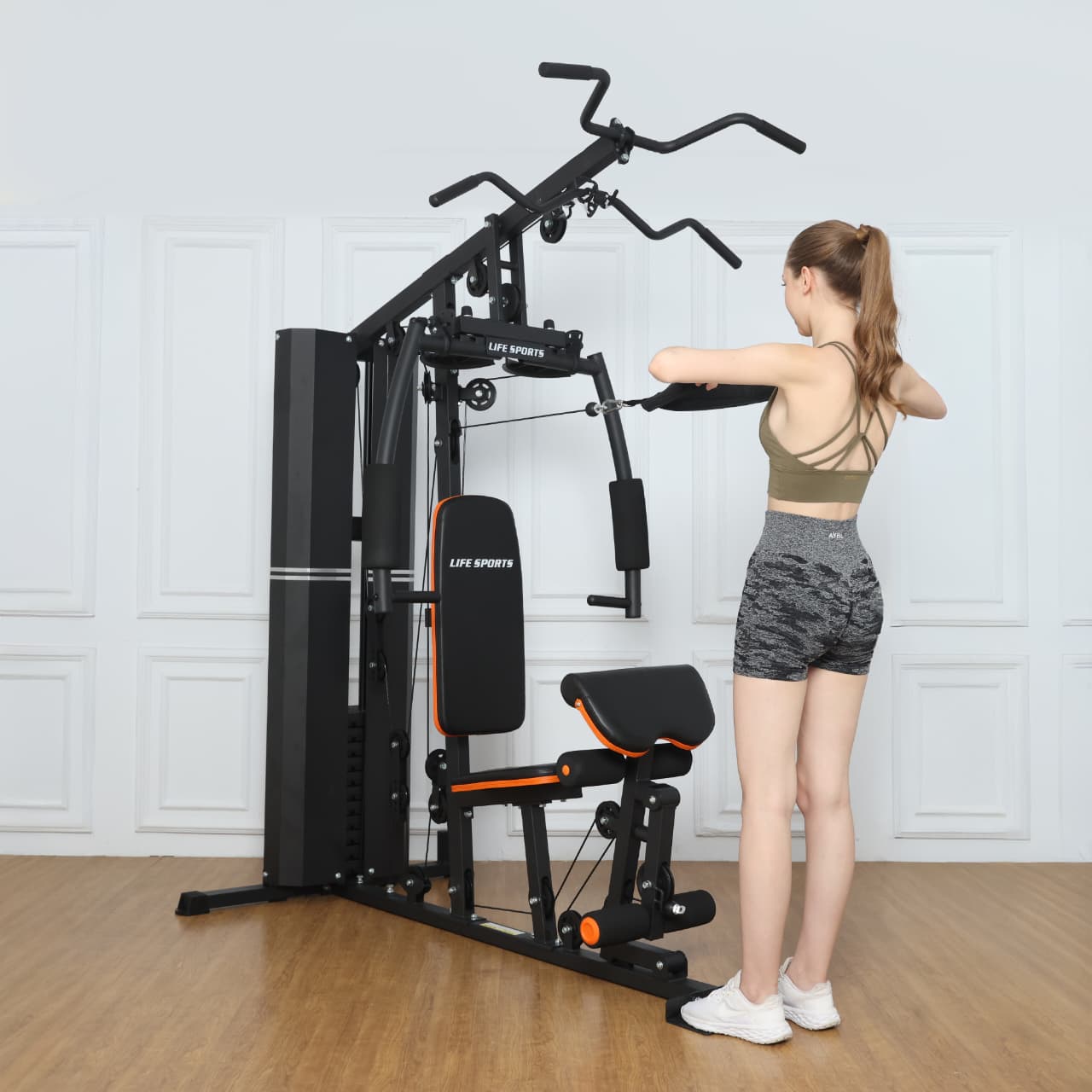 alat fitness home gym 1 sisi leg press ls hg 014